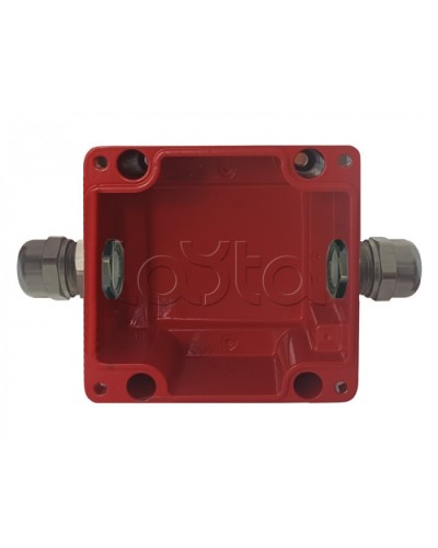 Коробка соединительная Магнито-контакт МКС 2В «МОРОЗ» IP66/IP68 цвет красный в Таганроге Распределительные коробки Pintop.ru