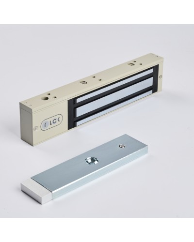 R-Lock RL-EM280-LSG - Электромагнитный замкок, 280кг, DC12/24B, цвет серый, RAL7032 (галечный серый), два датчика втроены в корпус замка: датчик Холла и магнито-контактный датчик в Таганроге Электромагнитные замки Pintop.ru