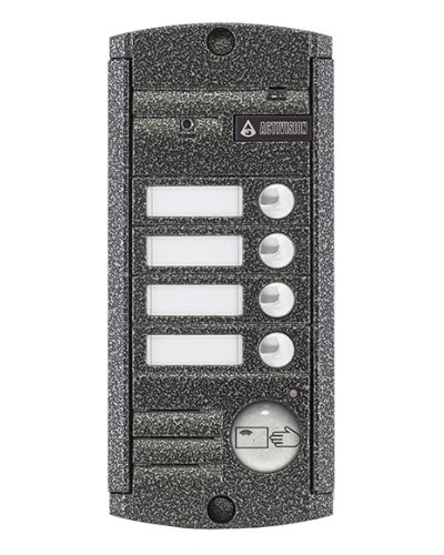 Видеопанель вызывная накладная цветная на 4 абонента с Proxy-считывателем Activision AVP-454 Proxy (PAL, антик) в Таганроге Вызывные видеопанели малоабонентные Pintop.ru