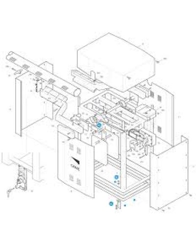 Вал выходной G3750 Came 119RIG331 в Таганроге Запчасти для шлагбаумов и автоматики Pintop.ru