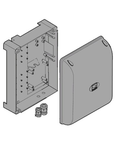 Корпус блока управления G2080 G2081 Came 119RIR238 в Таганроге Запчасти для шлагбаумов и автоматики Pintop.ru