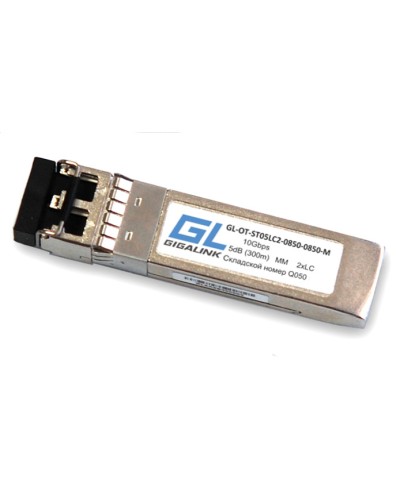 SFP+ модуль Gigalink GL-OT-ST05LC2-0850-0850-M в Таганроге Модули SFP/XFP/GBIC Pintop.ru