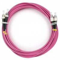 Шнур оптический duplex FC-ST 50/125 mm OM4 5м LSZH Cabeus FOP-50-OM4-FC-ST-5m