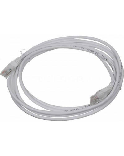 Патч-корд RJ45 TWT UTP кат.5e, с заливными колпачками, 1 м, серый TWT TWT-45-45-1.0-GY в Таганроге Патчкорды (медные) Pintop.ru