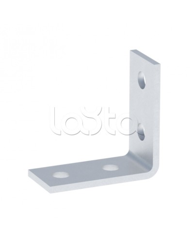 STRUT-пластина угловая 90гр. 4 отверстия HDZ EKF (stpu4-HDZ) в Таганроге Аксессуары для лотков Pintop.ru