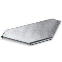 Крышка плоского угла 45° 600x15 (0,7) ПожТехКабель (550-008)