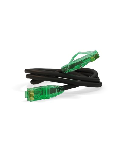 Патч-корд Hyperline PC-LPM-UTP-RJ45-RJ45-C6a-1M-LSZH-BK в Таганроге Патчкорды (медные) Pintop.ru