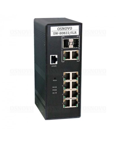 PoE коммутатор уличный промышленный OSNOVO SW-80822/ILR в Таганроге Коммутаторы Pintop.ru