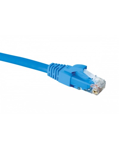 Коммутационный шнур категории 6 U/UTP, LSZH, 2 м, синий Eurolan (21D-U6-02BU) в Таганроге Патчкорды (медные) Pintop.ru