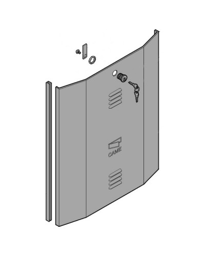 Дверца с замком BY-3500T Came 119RIY059 в Таганроге Запчасти для шлагбаумов и автоматики Pintop.ru