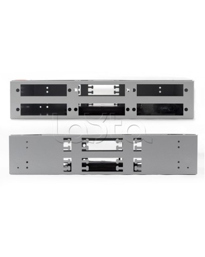 Бокс оптический Hyperline FO-19R-2U-6xSLT-W140H42-48UN-GY в Таганроге Кросс оптический Pintop.ru